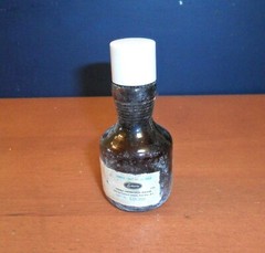 GEVRABON Bottle, Brown, Empty, Pharmacy, Apothecary, Medicine, Lederle Lab,