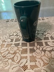 Pfizer Lipitor Drug Rep Gift Doctor Nurse Office Coffee /Tea Cup Forest Green