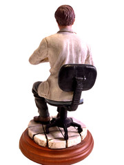 Vanmark Masters of Miracles Doctor Figurine Pediatrician Medical Sculpture 1998