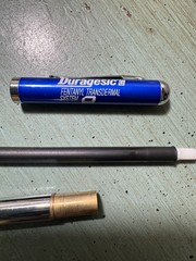 DURAGESIC FENTANYL Blue/Silver Metal-Refillable Pencil Pharmaceutical Promo