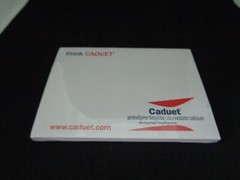 9 Packs PFIZER CADUET Pharmaceutical Drug Rep Advertising POST IT NOTES 2005