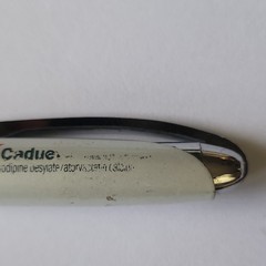Caduet Amlodipine Besylate/Atorvastatin Calcium Drug Rep Pen Red/White