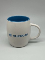 Allergan Pharma Logo Mug Pre‑AbbVie Branding Corporate Swag Collector Mug
