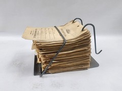 Prescription Atlas Rx Pad Paper Apothecary Druggist Pharmacy Medicine 1938