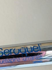 Seroquel Heavy Metal Twist PEN Drug Rep Pharmaceutical Promo Medical Advertising