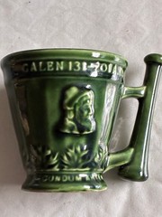 Vintage Green Schering Pharmacy Galen 131-20 Coricidin Rx Mug (McCoy?)