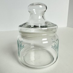 Professional Drug Medical Society Promo Collectible Glass Jar Drug Rep Pharma