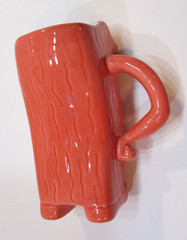 Vintage Actos Pharmaceuticals Promotional Anthropomorphic Ceramic Mug MUSCLE