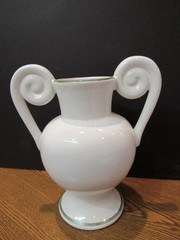 RARE WESTERN GERMANY AH HANDGEMALT „SIRUP“ WHITE WITH FLOWERS CERAMI (EZS001268)