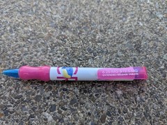 RARE Ambien CR HOT PINK GEL Ink Pen Drug Rep Pharmaceutical Collectible