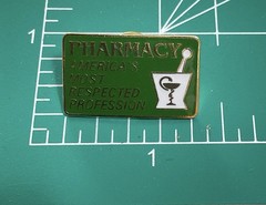 Pharmacy Americas Most Respected Profession Pin CA2