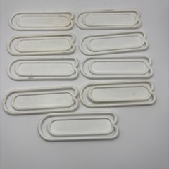 IMDUR Drug Rep Paperclip Promo White Plastic Lot of 9x – 3” Long