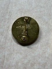 1977 Pharmacy Technician Enamel and Gold-Tone Medical Caduceus Rx Uniform Pin