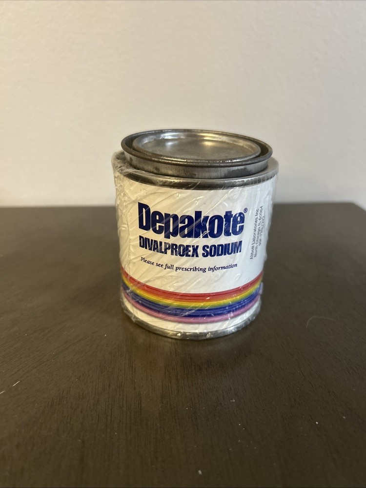 Depakote Metal Tin Paper clips Pharmaceutical Merchandise