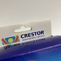 Vintage CRESTOR Pharmaceutical Drug Aqua Computer Mouse USB Collectible W/ Box