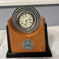 Crestor Rosuvastatin Pharmaceutical Desk Clock Quartz Champion RARE WORKS!