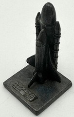 NASA Space Shuttle Miniature Pewter Figurine Naprosyn Pharmaceutical Advertising
