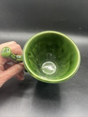 Vtg McCoy Schering Advertising Coricidin Mortar Pestle Cosmas & Damian Rx Mug
