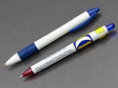 Toprol XL PENS BIC & Inoxcrom Drug Rep Pharmaceutical Promo Advertising Lot of 2