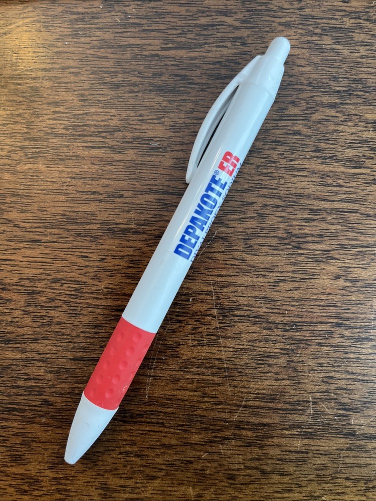 DEPAKOTE ER Medical Drug Rep Pharmaceutical Pen Used Blue Sample Working AbbVie
