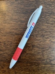 DEPAKOTE ER Medical Drug Rep Pharmaceutical Pen Used Blue Sample Working AbbVie