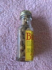 VINTAGE BAALMANN’S GAS TABLETS JAR IN BOX W/ PAPERS FULL RARE Bin #2