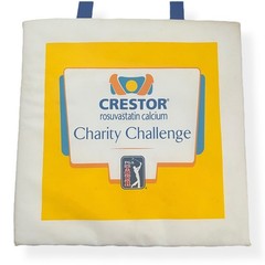 VTG PGA Crestor Rosuvastatin Pharma Drug Rep Advertising Seat Cushion Golf 2004