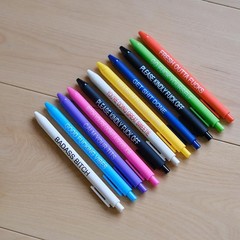 Cityhermit 11Pcs Funny Adult Ballpoint Pen Set, Premium Days of The Week Swea…
