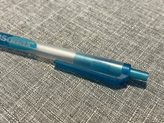 Nasonex DRUG REP pharma pen – clear barrel – teal accents – Free Shipping!