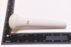 LARGE COORS 522-4 MORTAR AND 332-4 PESTLE WHITE CERAMIC