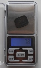 Victorian Two Drams Apothecary Weight Standard W&TA