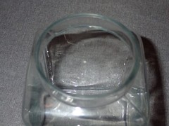 Antique Apothecary Jar Cough Candy Tablets Meseroll & Co Trenton NJ Drug Store