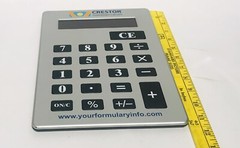 Pharmaceutical Advertising CRESTOR Large Calculator 11X8″