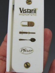 Rare Pfizer Vistaril Letter Opener Drug Rep Pharmaceutical Promo Advertising