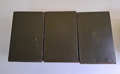 Five Antique Phillips Metal Prescription File Boxes