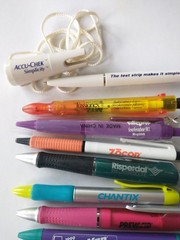 Lot of 10 Pharmacy Drug Representative Pens – Untested- Lot 5