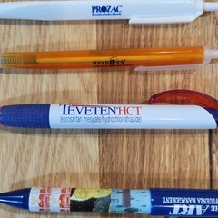 12 Pharmaceutical Drug Rep Pens Viagra Prozac Zyrtec and More All Different