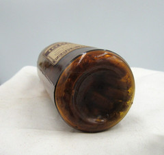 BW – 1890’s Parke, Davis & CO IODALBIN Detroit Mich 5 “ Medicine bottle