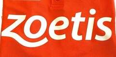 ZOETIS Collectible Orange Sports Shirt – Size Extra Large [XL] Short Sleeve