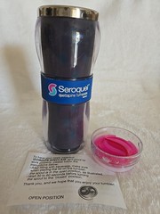 RARE Vintage Seroquel Travel Cup Pharmaceutical Rep Big Pharma Promo