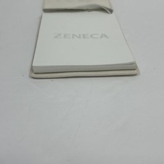 Zeneca Pharmaceuticals Notepad Notes Drug Rep Flap Book White 4″ x 3″ Paper Pad