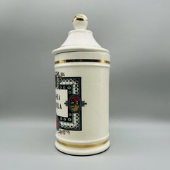 Vintage Cassia Fistula Lidded Ceramic Apothecary Jar Jeanne Robinette California