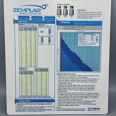 Vintage Clipboard Zemplar 2008 Pharmaceuticals Drug Rep Promotional Item