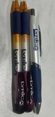 Drug Rep Lyrica Pfizer Collectible Pens Lot Of 3 Doctor Office Gift