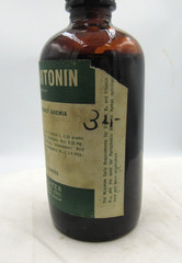 BW – 1950’s Tilden & Yates Hemo Vitonin Worcester Mass Amber Medicine bottle