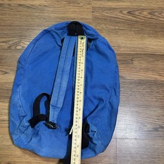 Vintage Zoloft Pharmaceutical Drug Rep Promotional Backpack Canvas Logo Blue