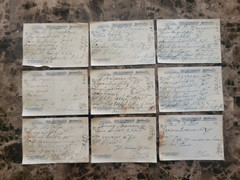 99 serially numbered antique prescriptions (1907) – OPIUM, PAPINE & CODEINE