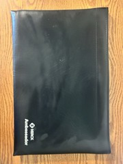 Merck ambassador Vinyl Bag 17”x12”