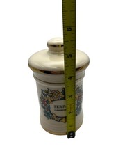 Vintage Jeanne Robinette Serpasil (Reserpine Cuba) Theominal R.S. Apothecary Jar