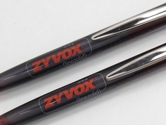 Pfizer Zyvox Lot 2 PENS Drug Rep Pharmaceutical Promo Advertising Ball Clickers